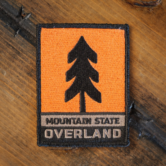 Mountain State Overland Logo Embroidered Patch