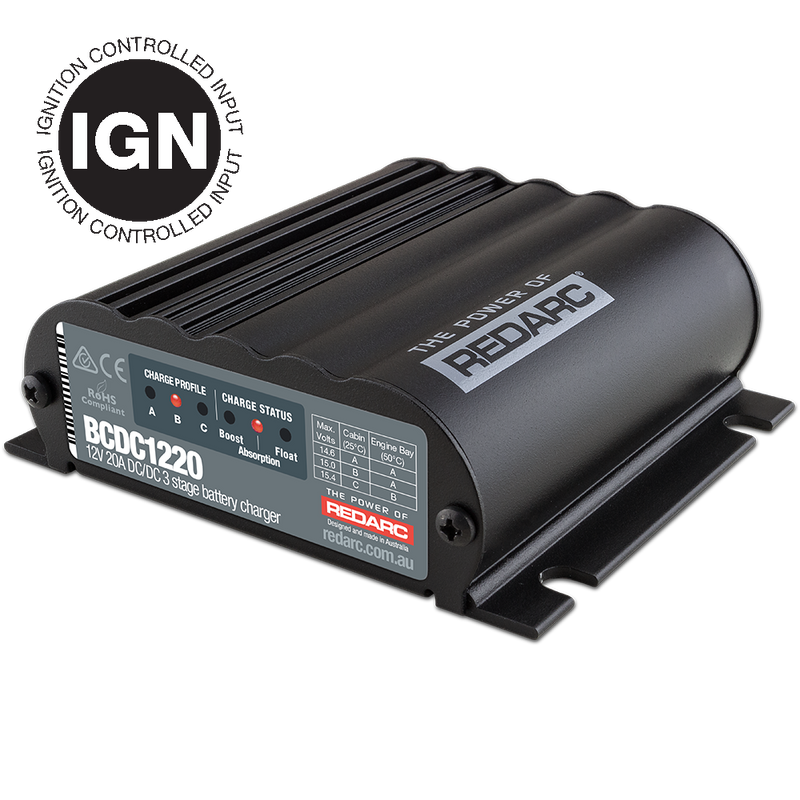 Load image into Gallery viewer, REDARC 20A In-Vehicle DC Battery Charger (Ignition Control)
