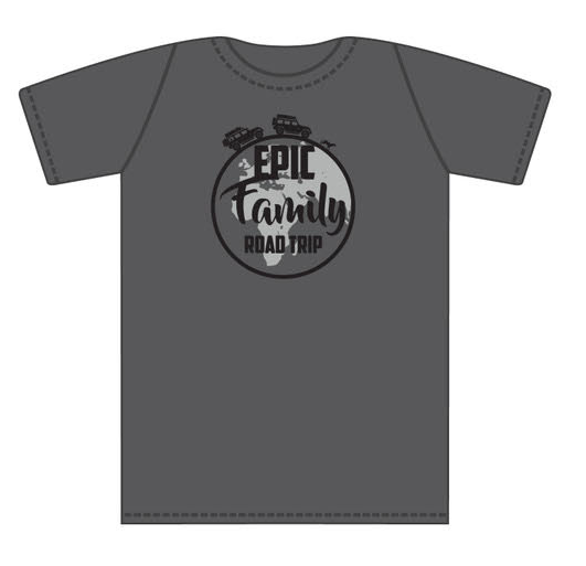 Epic Family Road Trip Men's T-Shirt in Charcoal