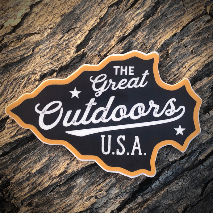 The Great Outdoors USA Sticker