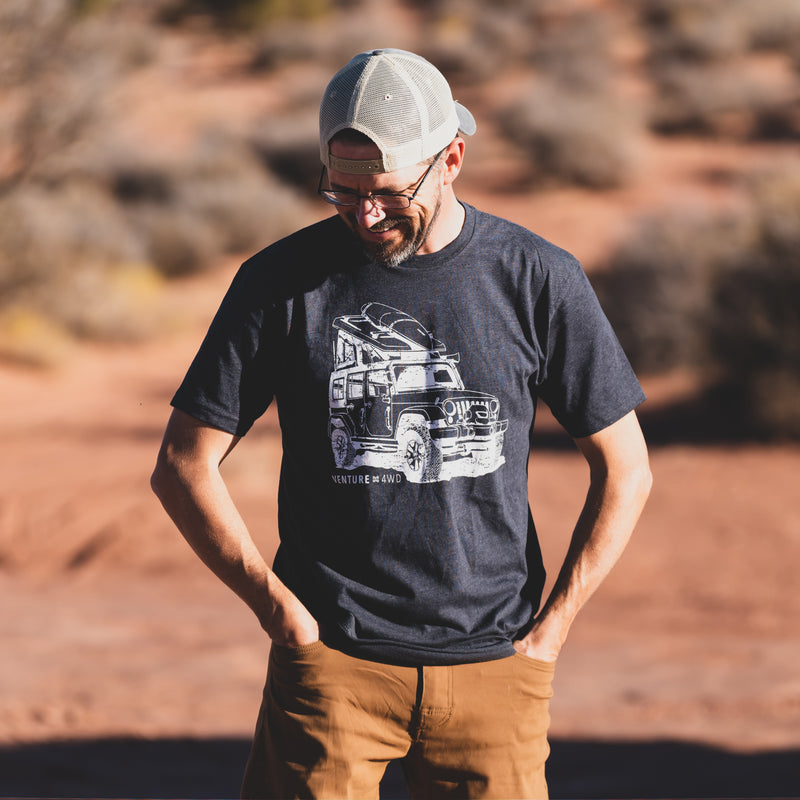 Load image into Gallery viewer, Venture 4WD Jeep T-Shirt
